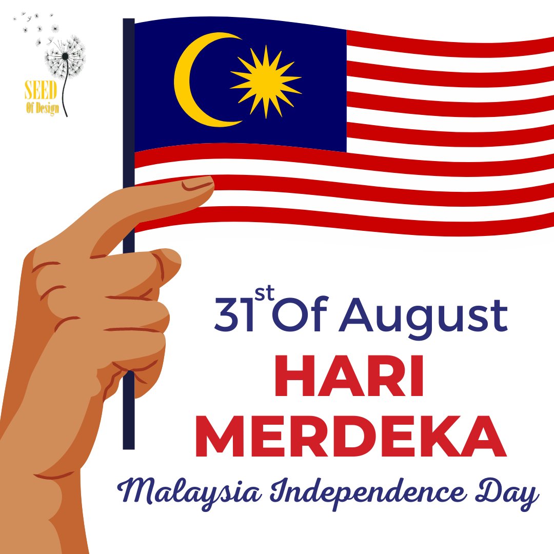 seedofdesign's tweet photo. Selamat Hari Merdeka 

#harimerdeka #merdekamalaysia 
#malaysia #SOD #SeedOfDesigns https://t.co/AwPwH9J0iu