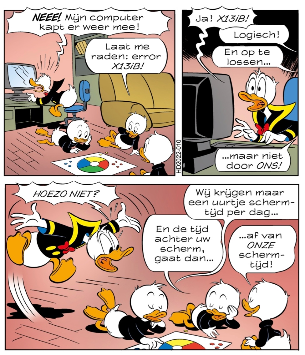 Eh... dit lijkt ons niet meer dan logisch, oom <a href="/DonaldDuckNL/">Donald Duck</a>!