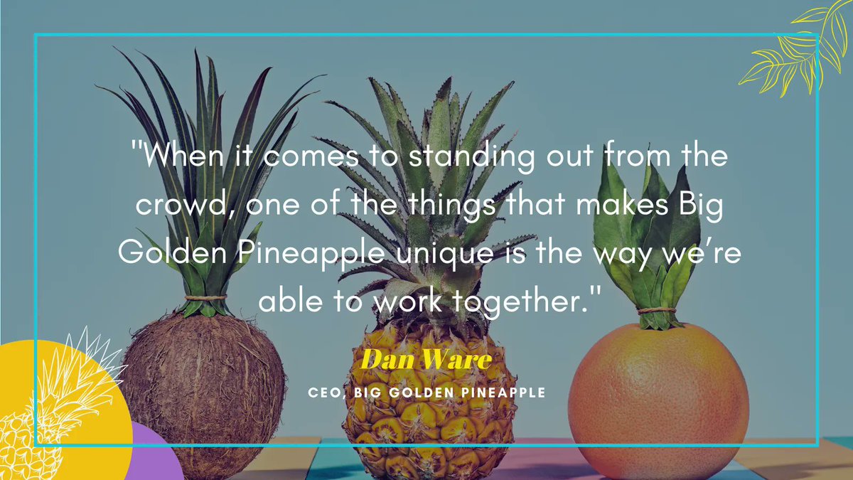 BGP_Limited's tweet photo. Pineapples have incredible powers of regeneration. With the right care, the top can be used to grow a whole new fruit. Each business that we start is a reflection of this – something small can grow into something bountiful. 
Article by @BestStartupUK: https://t.co/gTrdsWkc5i https://t.co/dML5BlSpYD
