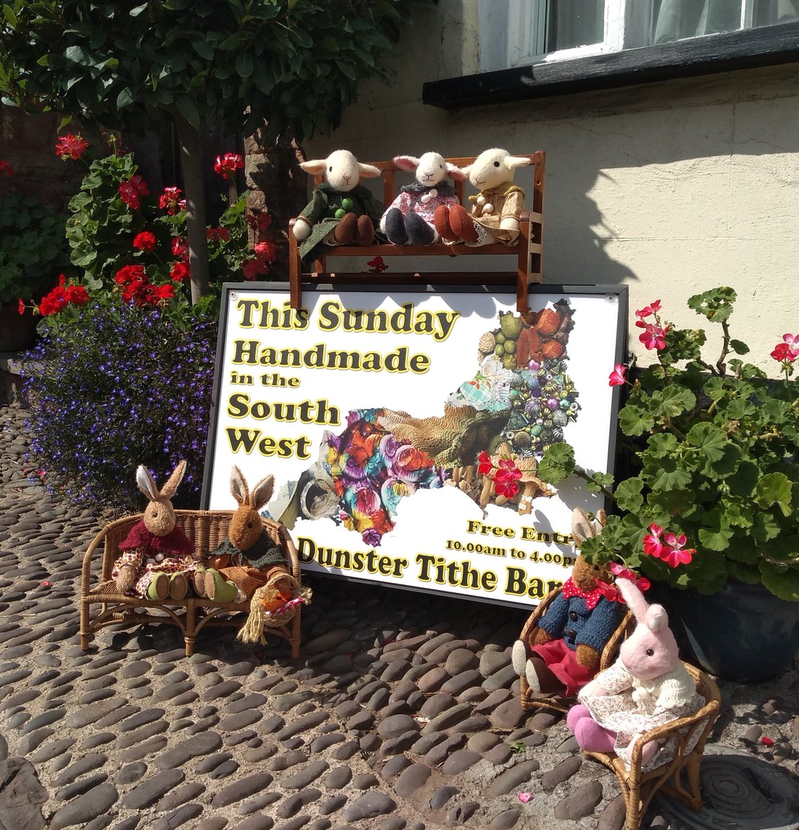 Dunster Tithe Barn (@dunstertithe) on Twitter photo Follow the handmade lambs and bunnies to Dunster Tithe Barn this Sunday! The Handmade in the South West event is the biggest producers fair so far this summer - so don't miss it! <a href="/dunsterofficial/">Discover Dunster 🇺🇦</a> <a href="/visitexmoor/">Visit Exmoor</a> <a href="/visitsomerset/">Visit Somerset</a> Follow the handmade lambs and bunnies to Dunster Tithe Barn this Sunday! The Handmade in the South West event is the biggest producers fair so far this summer - so don't miss it! <a href="/dunsterofficial/">Discover Dunster 🇺🇦</a> <a href="/visitexmoor/">Visit Exmoor</a> <a href="/visitsomerset/">Visit Somerset</a>