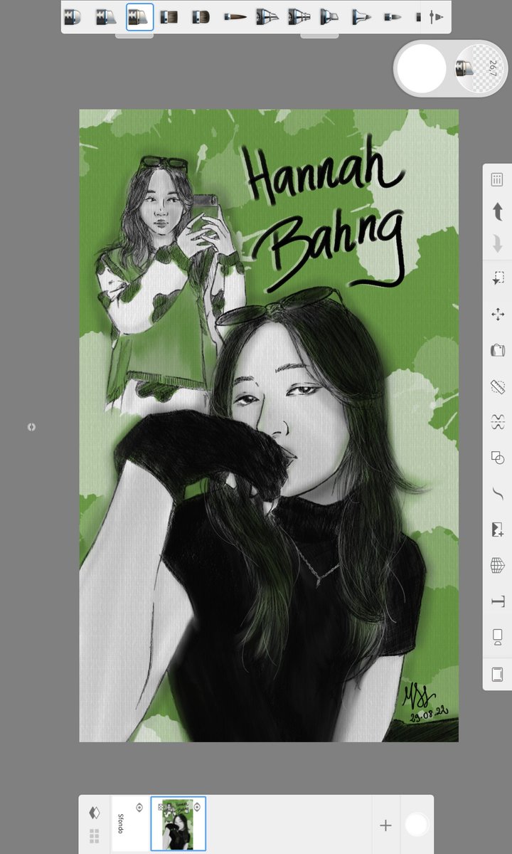 Hannah Bahng Sketches 

💚🖇

#hannahbahng #sketch #sketchbook #art #digitalart #digitalpainting #autodesksketchbook #timelapse #wip