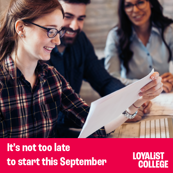 LoyalistCollege's tweet photo. Apply for FREE in person at Loyalist College TOMORROW, August 31 from 10am – 6pm. Bring your official high school/college/university transcripts and our advisors will help you through the application process. Qualified applicants will receive an offer on the spot!! https://t.co/5x28O6roQc