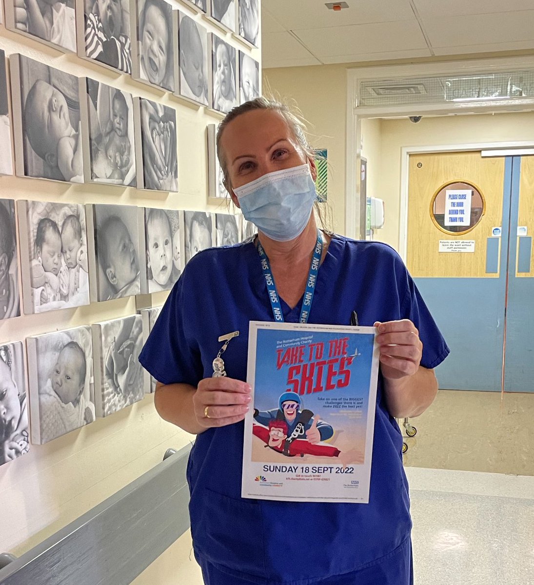 RHCC_Charity's tweet photo. Our marvellous midwife Lisa Wilson has raised nearly half of her fundraising goal ahead of her skydive on 17 Sept at @skydivehib 2022. Can you help her reach her £400 target? Please sponsor her if you can-https://t.co/IsVViGbkdt 
#charitychallenge #tandemskydive #NHScharity https://t.co/4HqQZhQRBv
