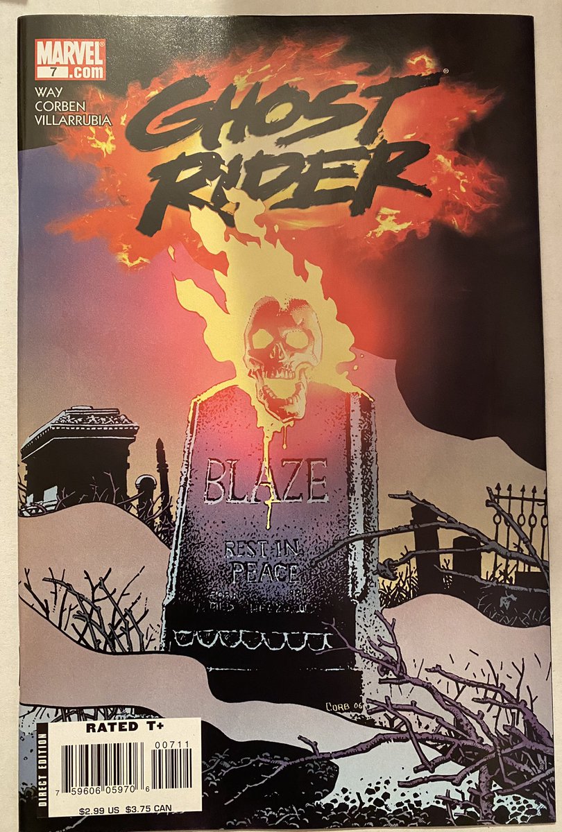 comicsmiz's tweet photo. #StillOrganizing #Comics If you see a comic with cover and interiors done by Richard Corben, you buy that comic! #GhostRider #7 doesn’t disappoint. https://t.co/mLUNfHusAv
