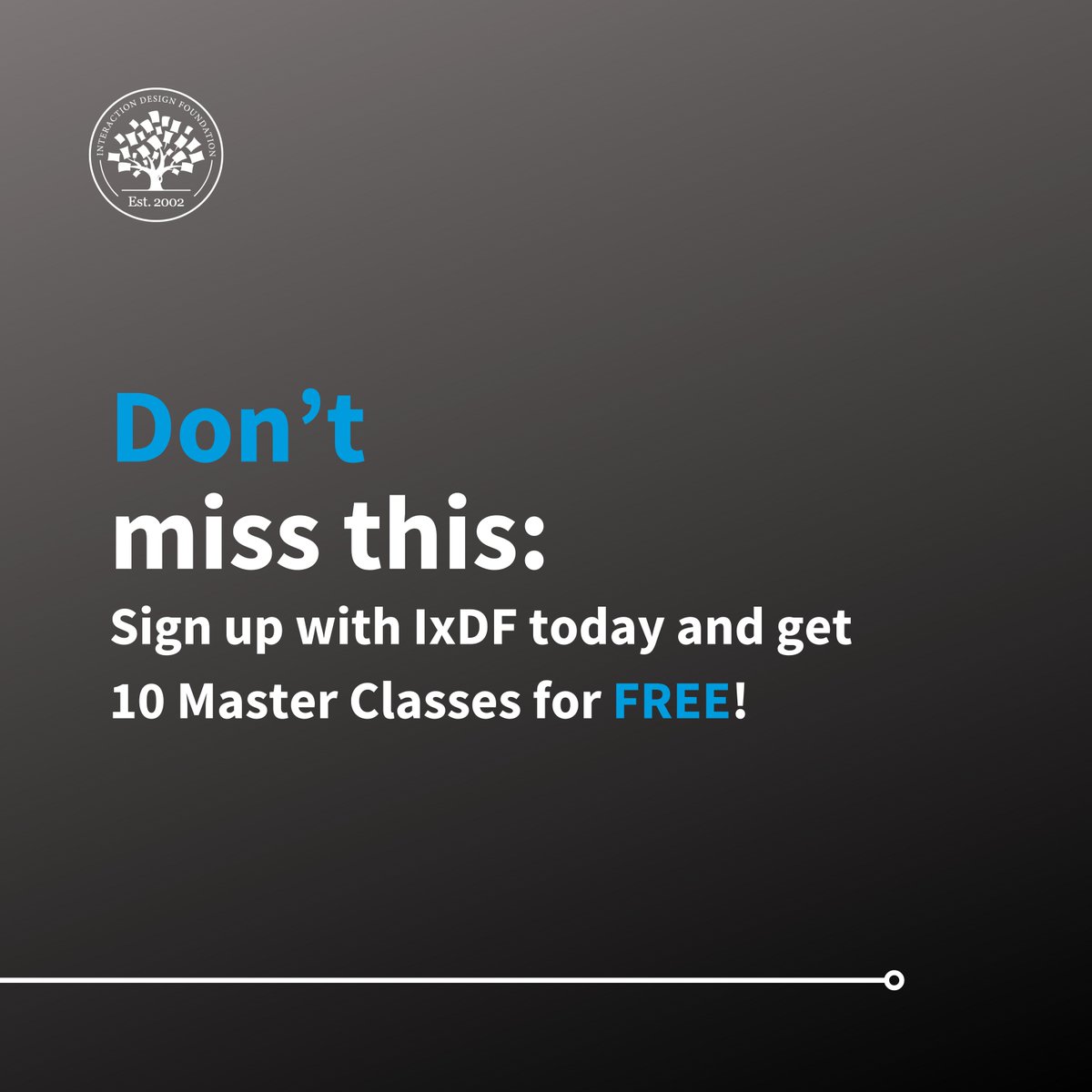 ixdf_org's tweet photo. You don't want to miss this! IxDF is offering 10 Master Classes free - all you have to do is sign up with IxDF in the month of August and avail the offer! For more details: https://t.co/G5x7RXxjOz
#IxDF #LearnUX #LearnUI #IxDFMasterclass #LearnwithIxDF #UXDesign #UIDesign https://t.co/9Rtyb3R3jz