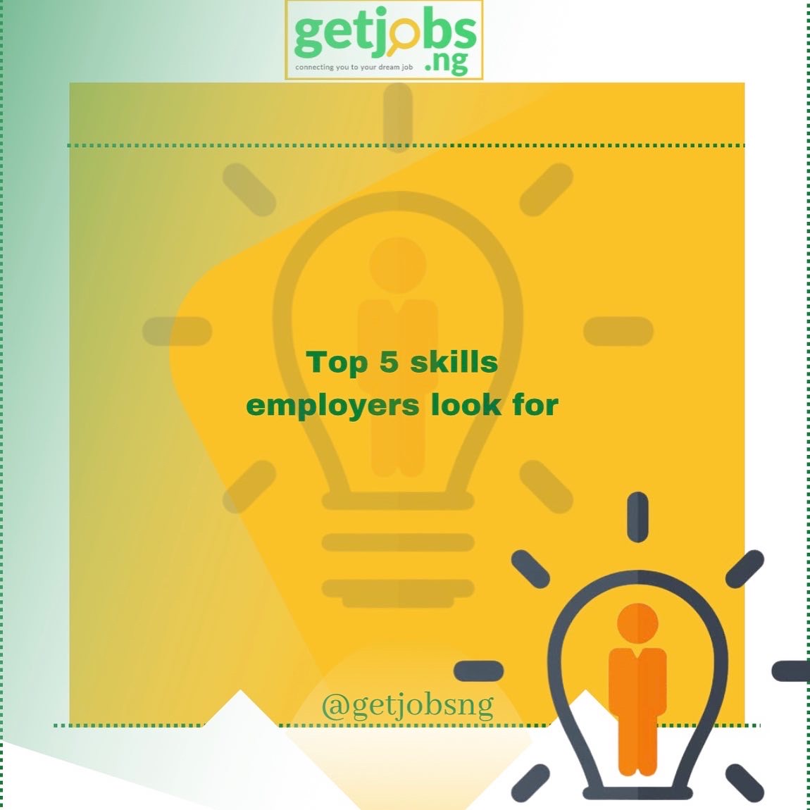 GetJobsNg's tweet photo. The ultimate goal of going to college is not just to get the degree, but to land a career as well. Obviously, employers want to make sure you are qualified for the job by having the appropriate degree, but they also need to know if you have skills too.
     #jobs #Opportunities https://t.co/Mh75C6afR4