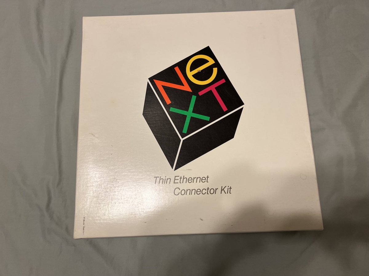 mibosshard's tweet image. N7100: NeXT Thin Ethernet Connector Kit

#NeXTComputer #NeXT #NeXTCube #VintageComputers