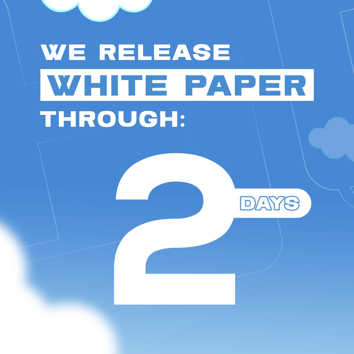 communityofbro's tweet photo. 2 days left before the White Paper release! 💙💌
.
.
#nft #collectibles #OpenSeaNFT #nftcommunity #cbc #whitepaper https://t.co/I5x335Tn6y