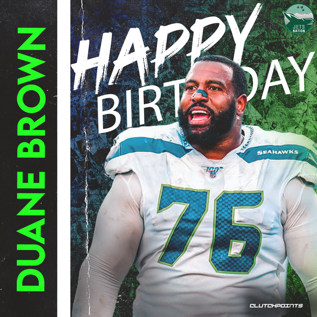Jets Nation, join us in wishing Duane Brown a happy 37th birthday 