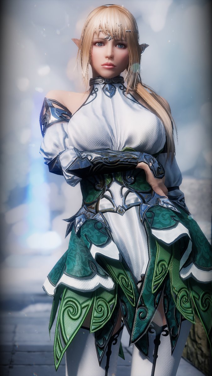 moz_302's tweet photo. エルフに似合う装備をまた見つけた🍃🏹 #Skyrim #スカイリム https://t.co/QyD9bqiCY6