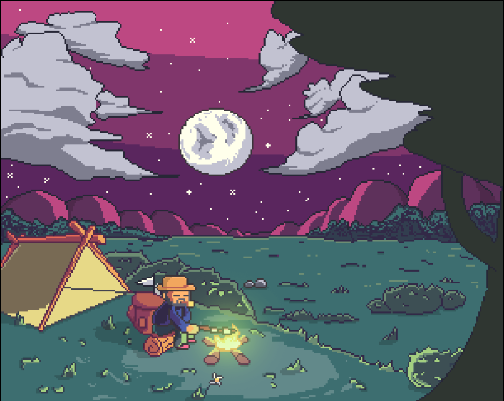 pexbitgalary's tweet photo. The Night art01.

#pixelart  #pixel #NFTs  #NFTCommunity  #NFTart https://t.co/3bSypmVQVr
