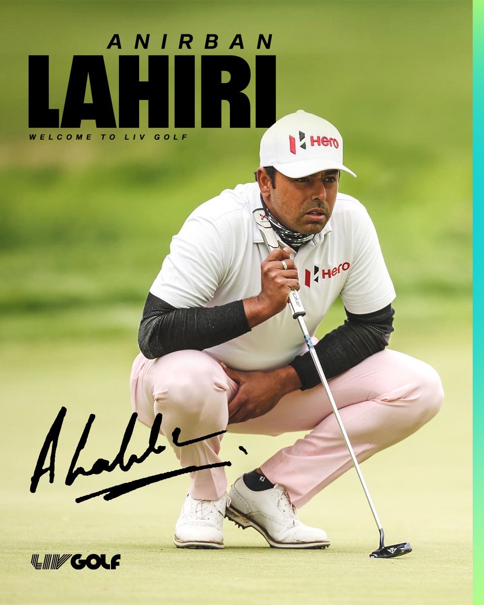 livgolf_league's tweet image. Welcome to LIV @anirbangolf 👋

#LIVGolf