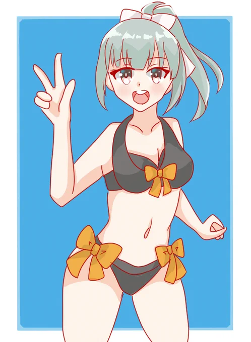 #艦これ版深夜の真剣お絵描き60分一本勝負#艦これ版真剣お絵描き60分一本勝負_20220830#夕張#艦これ 