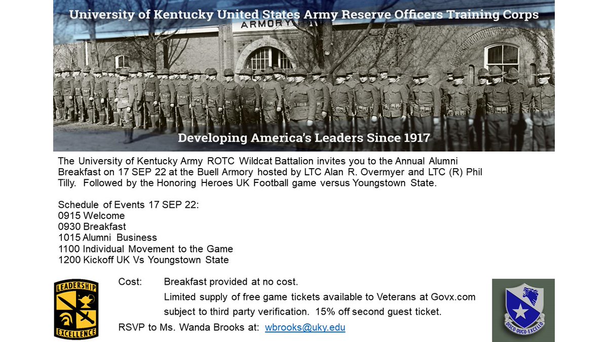 University of Kentucky ROTC tweet media
