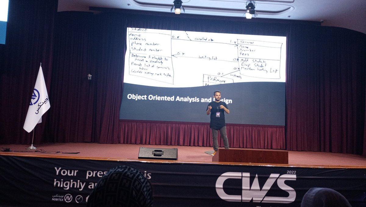 Ali_Khosronejad's tweet photo. ⭕ Now Online @CWS_AUT 💻💡#Computer #Wbinar #Series
#CWS2022 https://t.co/JBHjZCkzjR