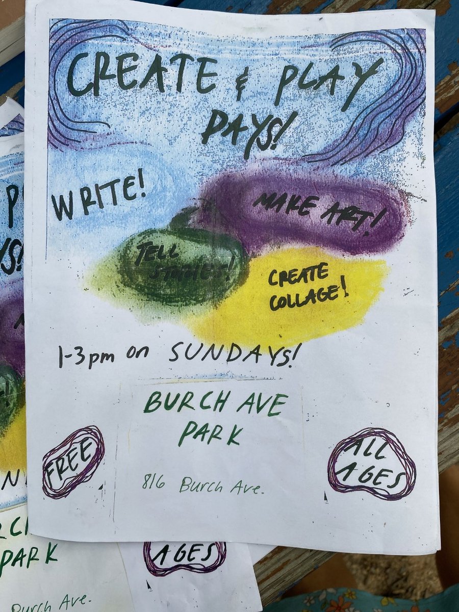 Duke_DCA's tweet photo. We love it when Duke students get involved with communities and neighborhoods. Here is one example of a fun program in the Burch Ave. N'hood this weekend. Thank you Miranda Gershoni '23 #DukeinDurham https://t.co/o8xarvapQM
