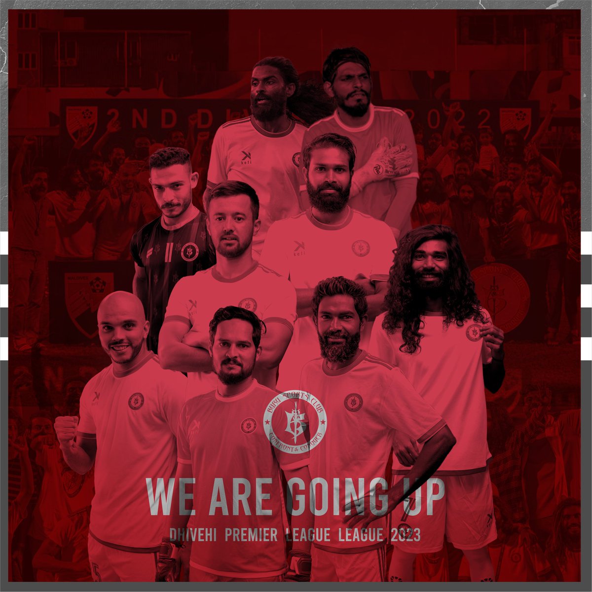burusportsclub's tweet photo. Here we come Dhivehi Premier League

#TheRedArmy https://t.co/rgliw5buya