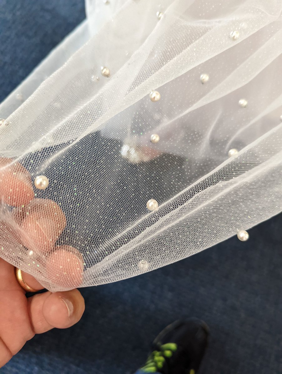 Why I love being an elementary school Principal at Ledge Street Elementary...reason #752...repairing the bead on a dress of a second grade student princess. 🙃 Starting the first day of school with a success! 👍👍 <a href="/mariojandrade/">Mario J. Andrade</a> @sarfdek @nashuaschools @ledgeschool