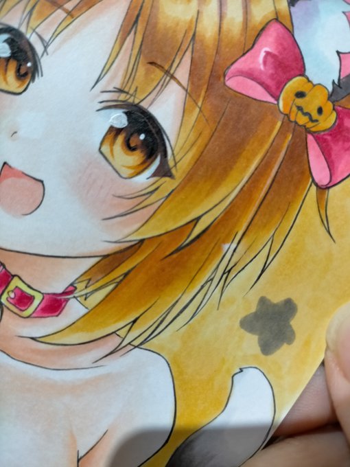 ホワイト……垂らしてしまいました……orz 