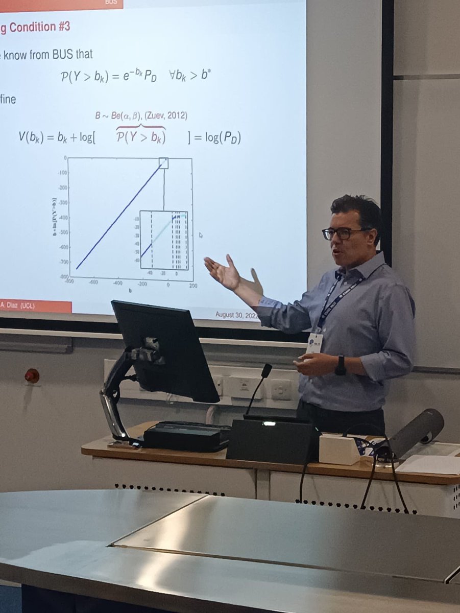 Delighted to present again in an international conference post-COVID. Especially, it’s great to meet dear old colleagues at @esrel2022.