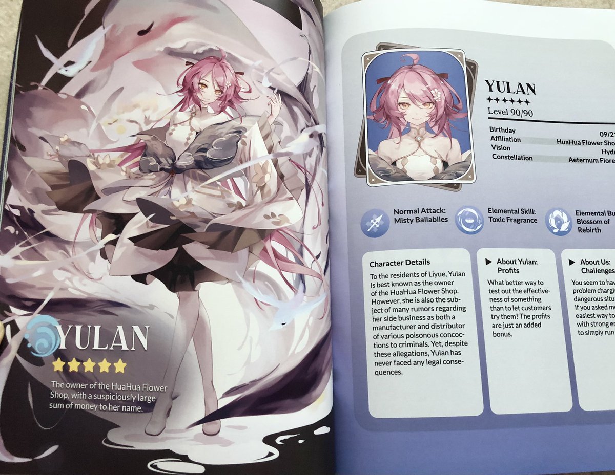 The formatting made her look so pretty 🥺