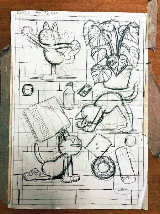Working on a yoga cat design (my girlfriend recently became a bonafide instructor and it's been in my mind😌💖)
Maybe print? Maybe shirt?
Maybe maybe 