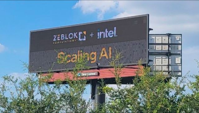 We're hitting the road with <a href="/IntelBusiness/">Intel Business</a>! Really excited about our #billboard with Intel as part of the #inteldisruptor program. <a href="/IntelAI/">Intel AI</a> is bringing innovation to #enterpriseai and #edgeai. We're getting great #benchmarks results! Ready to share soon! linkedin.com/feed/update/ur…