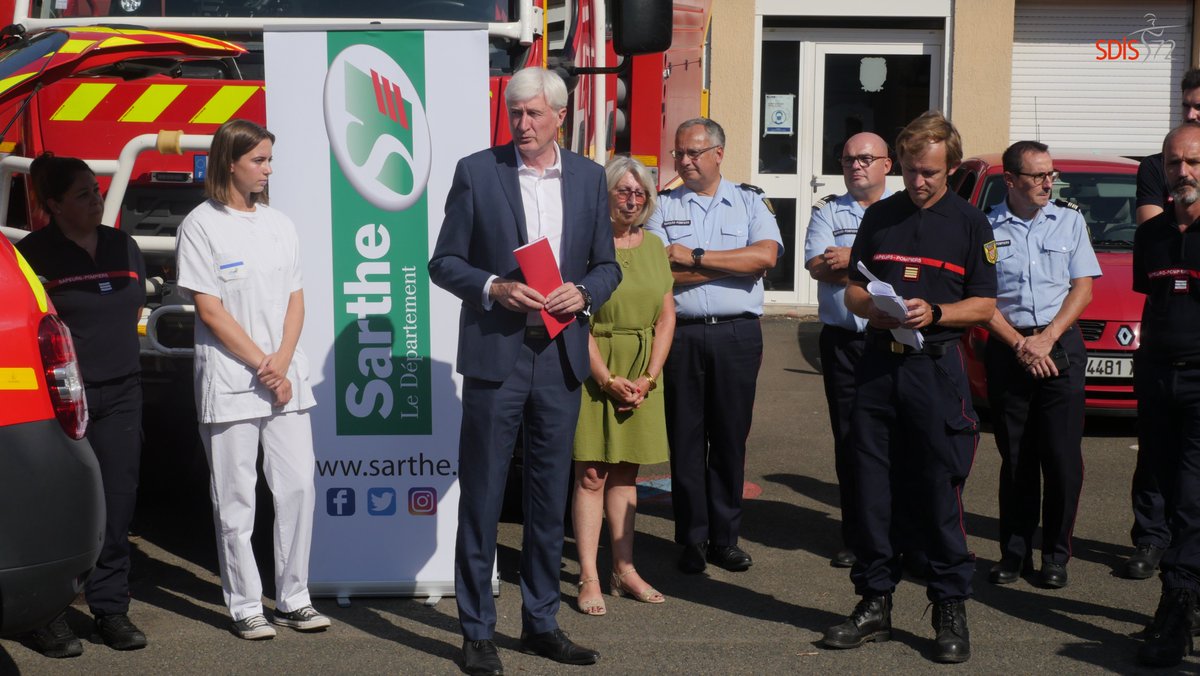 SDIS72 - Sapeurs-Pompiers de la Sarthe tweet media