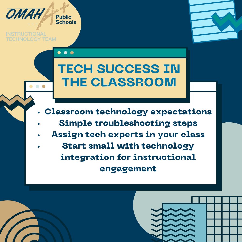 We're two weeks into the 22-23 school year! Teachers, are your students set up for Tech Success? Reach out to your OPS Tech Trainers for help! #OPSProud #Edtech