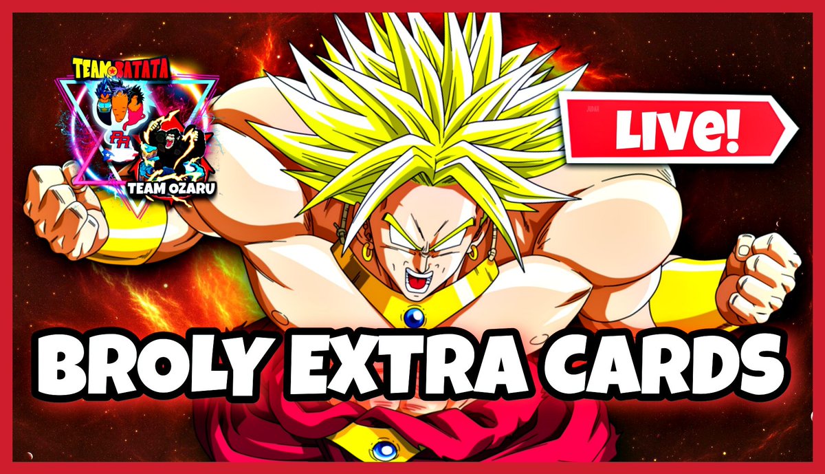 OteroTCG's tweet photo. BROLYYYY!!! 🦍🦍🦍

Ya en el canal explicado full para vosotros comunidad de Dragon Ball Super Card Game no os perdáis más directos activando esa campanita!!!🔔

https://t.co/3Oc4DfR4pF https://t.co/t4HOOWxS9F