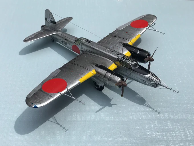 #今月作ったプラモ晒そうぜ 1/48ハセF-2B、1/72ハセ呑龍、1/48AirfixシーファイアFR47 