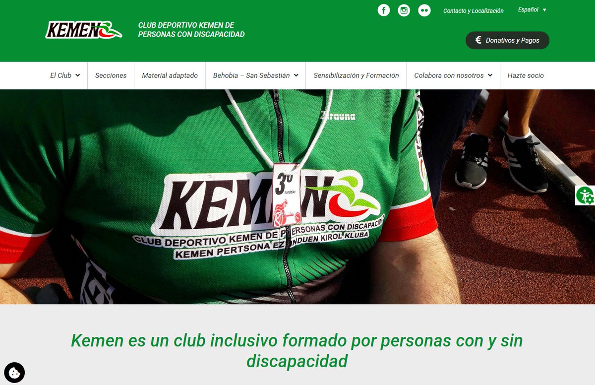adimedianet's tweet image. Nueva web para el Club Deportivo Kemen. Webs accesibles para todas las personas, con soluciones adiciones para facilitar su lectura y comprensión. 
#accessibilityweb #inclusividad #accesibilidad
&amp;gt;&amp;gt;&amp;gt; kemen.org