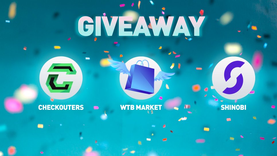WTB MARKET (@wtbmarket) on Twitter photo Giveaway time ๐
1x <a href="/checkouters/">checkouters</a> Invite ๐
1x <a href="/ShinobiScripts/">Shinobi Scripts</a> Renewal ๐ฅท
1x <a href="/WtbMarket/">WTB MARKET</a> Surprise ๐
To make a valid entry:
- Follow all accounts โ
- Retweet ๐
- Like ๐ Giveaway time ๐
1x <a href="/checkouters/">checkouters</a> Invite ๐
1x <a href="/ShinobiScripts/">Shinobi Scripts</a> Renewal ๐ฅท
1x <a href="/WtbMarket/">WTB MARKET</a> Surprise ๐
To make a valid entry:
- Follow all accounts โ
- Retweet ๐
- Like ๐