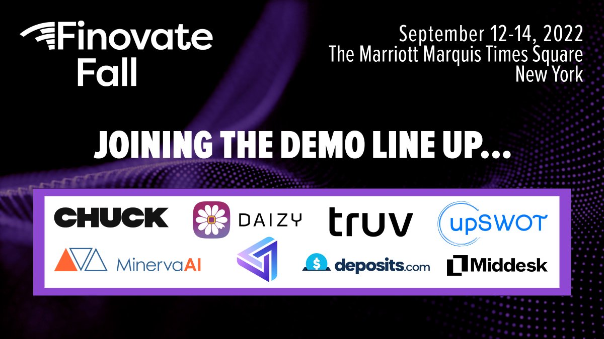 Finovate tweet media