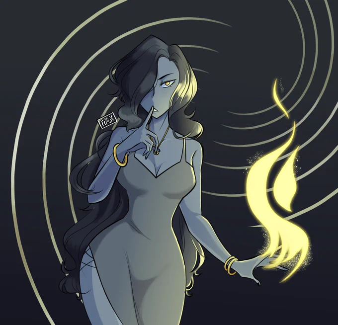 (old art repost) [#OC #redraw]Laurel (pronounced lao-RELLE), 2021 vs 2020 