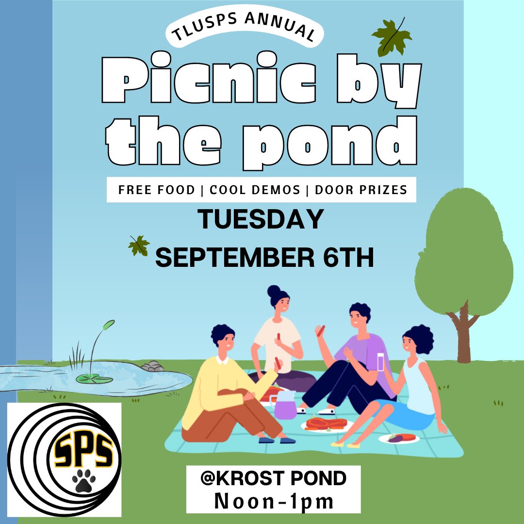 TluSps's tweet photo. Picnic at the pond! https://t.co/bxohoCS1PX