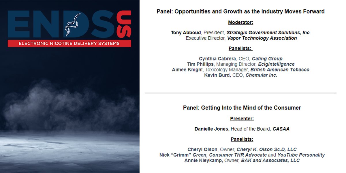 Opportunities &amp; Growth as the Industry Moves Forward: Take a look at some of the featured panelists at ENDS US Conference 2022! 

Register before October 14th to secure $100 off your registration costs! 

Register now: smithers.com/event/sessions…