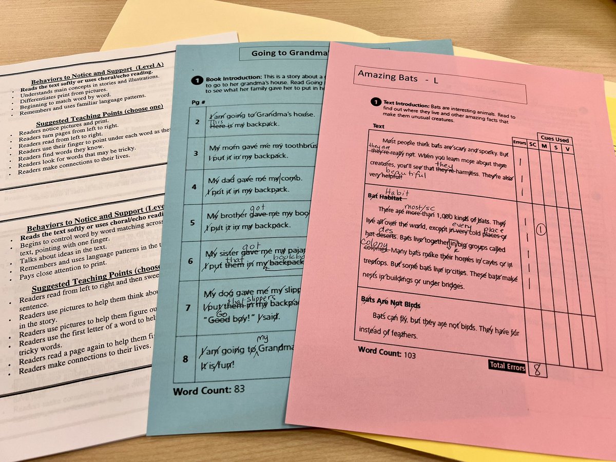 Our teachers are reviewing how running records can guide our teaching!! Thank you <a href="/cbyrddwyer/">Carolyn Dwyer</a> for your expertise! @aplusliteracy