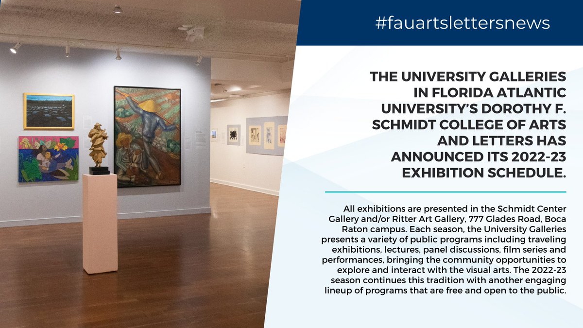 Florida Atlantic College of Arts and Letters tweet media