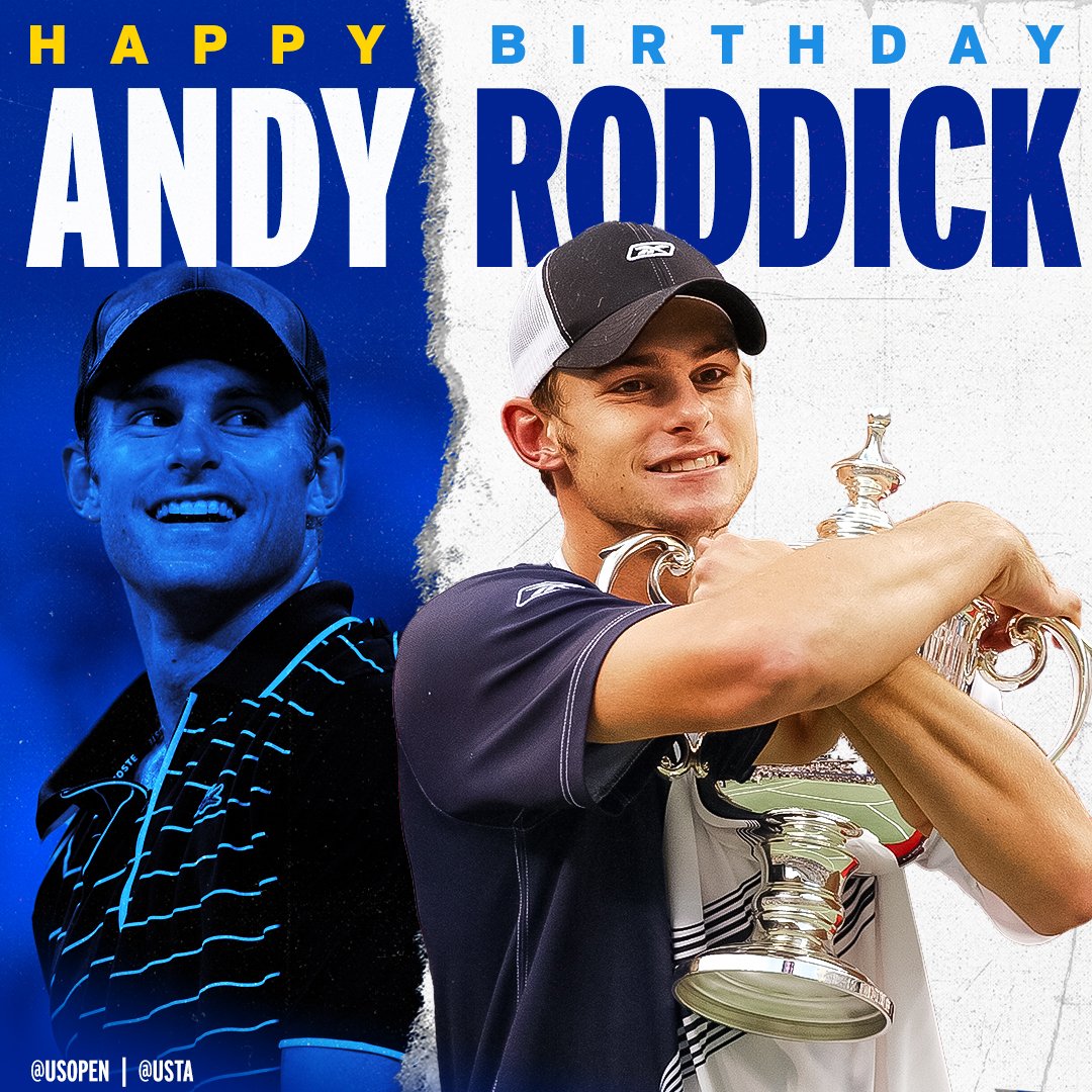 The big 4-0 for our 2003 champion!

Happy birthday, Andy! 🎉