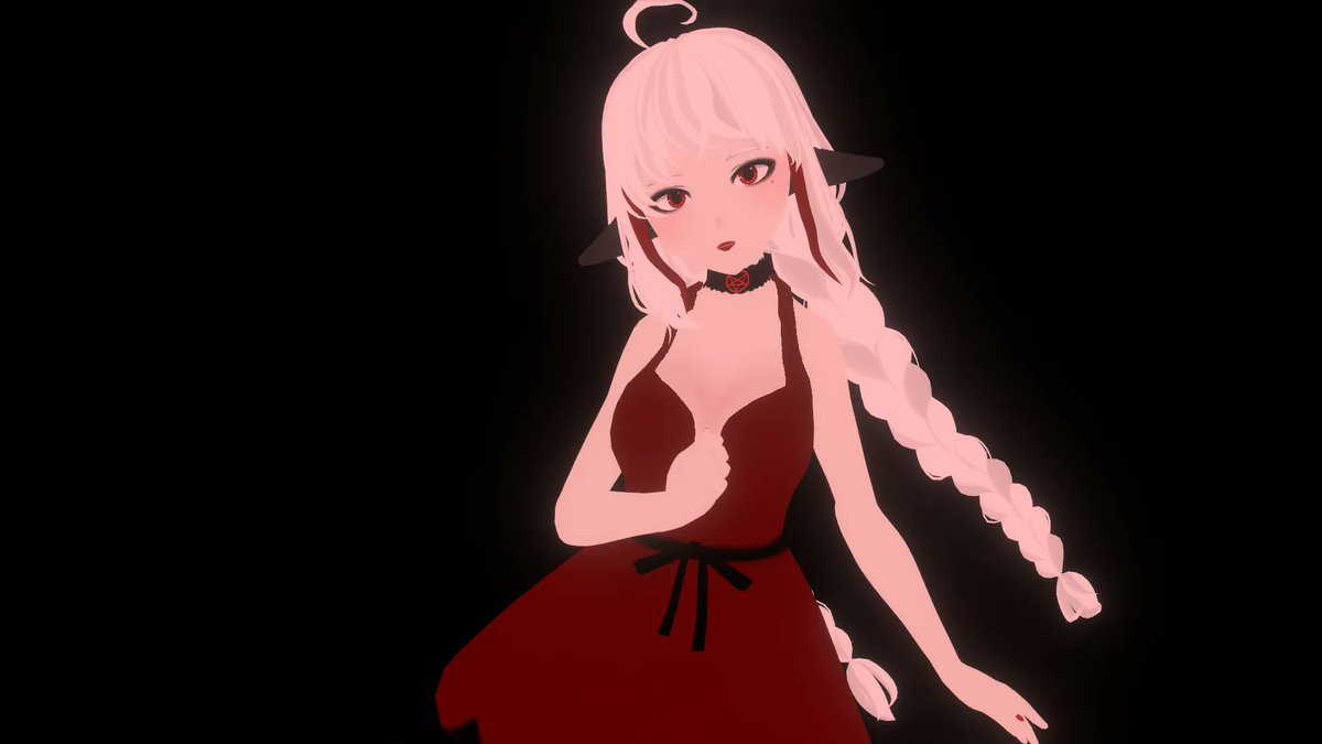 B0tR0w's tweet image. I got bored and made a Vroid model inspired by Cult of the Lamb 🐑

#VRoid #CultoftheLamb