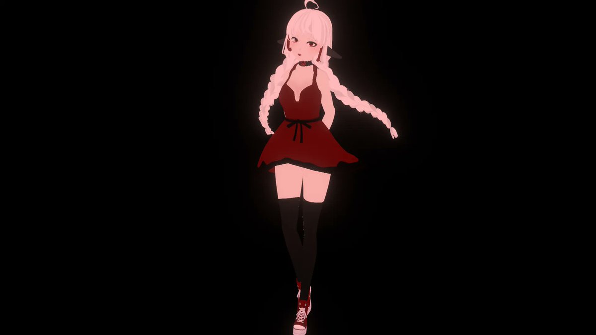 B0tR0w's tweet image. I got bored and made a Vroid model inspired by Cult of the Lamb 🐑

#VRoid #CultoftheLamb