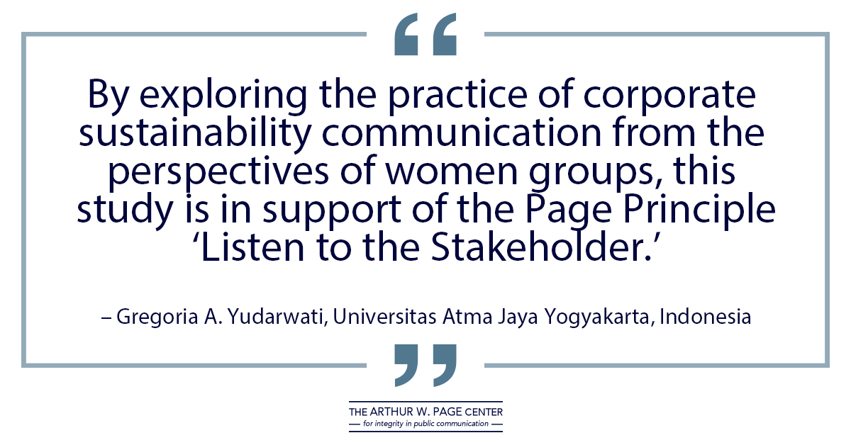 ThePageCenter's tweet photo. #CommResearch in Progress by @yudarwati: Encouraging pro-environmental behavior among women groups in Indonesia
Blog Post: https://t.co/MGpAeIGZSo https://t.co/8k4qwyri3j