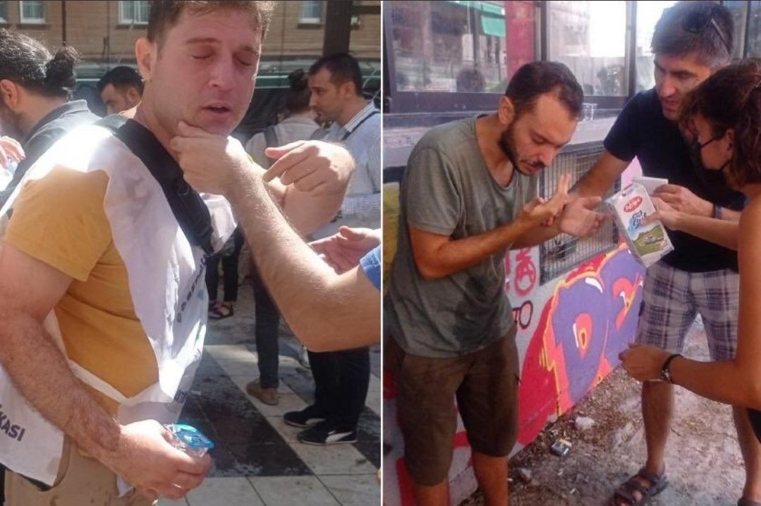 Boğaz tokluğuna çalışmak istemediğini söylediğin için yasal olarak hakkını aradığın için düştüğün hale bak ah benim canım öğretmenim #ÖğretmenlerGözaltında