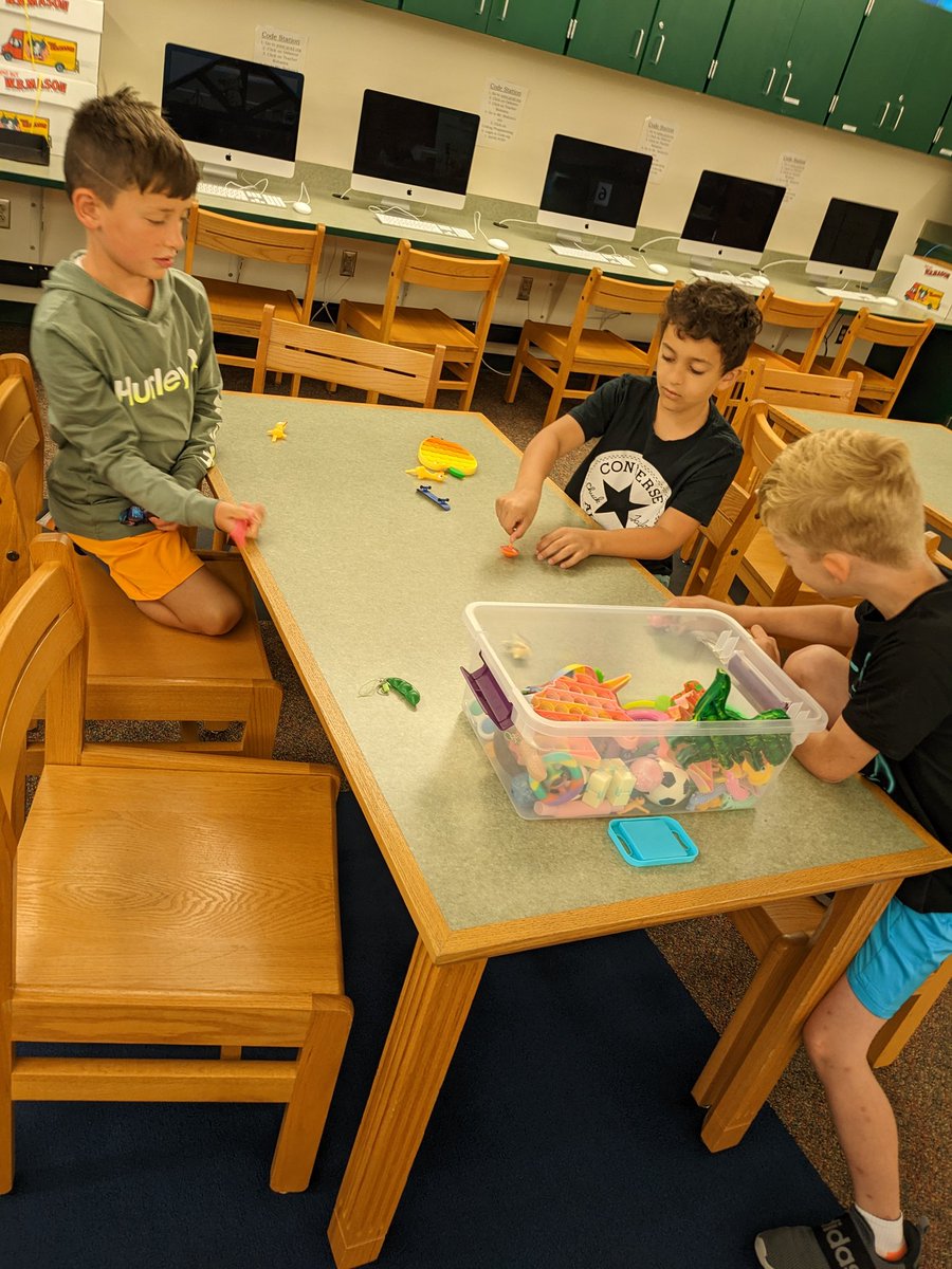 os_librarian's tweet photo. Our new stations are a hit! Reading with a 🐢, small Lego table, and, as requested, fidgets!! #libraryisfun #calmreadingspace #Squirtthelibraryturtle https://t.co/nFN9vUkK9t