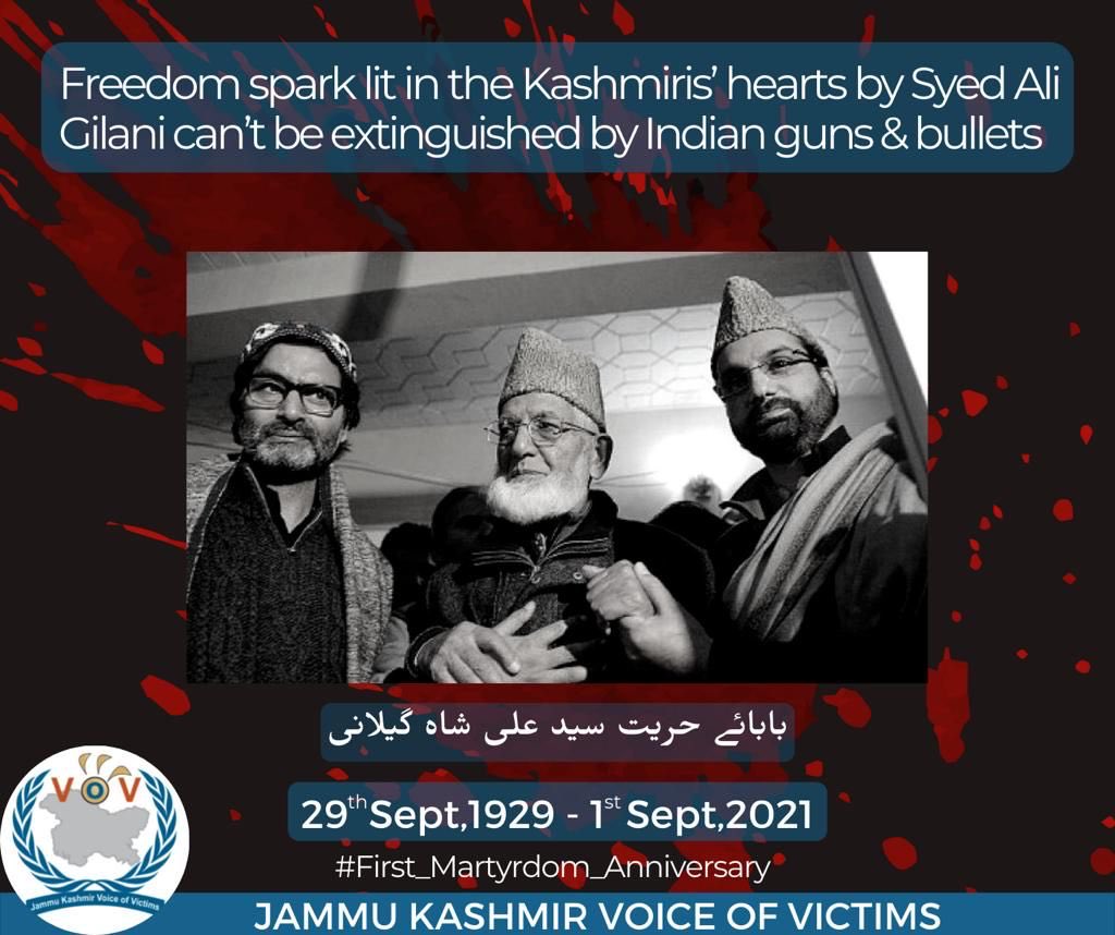 mobyshah's tweet photo. #Kashmiris have to come on one platform and under one slogan of #KashmiriRightOfSelfDetermination which was his slogan also and basis of #JRL &amp; we all are #ResistanceFighters for throwing out #India https://t.co/far5fiZFpC