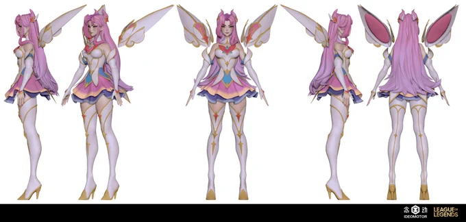 Star Guardian Kai'Sa Cinematic 3D Model by IDEOMOTOR Studio  