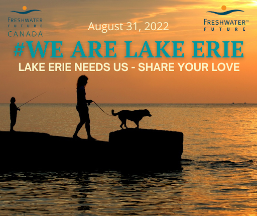 Join the wave of support to help Lake Erie!  Share your stories and photos of the lake at #WeAreLakeErie on August 31.