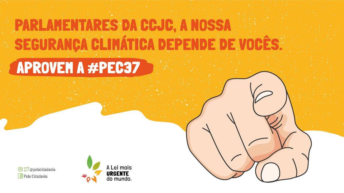 PelaCidadania's tweet photo. Hoje é um dia decisivo para #ALeiMaisUrgenteDoMundo, que será votada na Comissão de Constituição e Justiça (CCJC) da Câmara dos Deputados. https://t.co/C8KSIZLWDa
