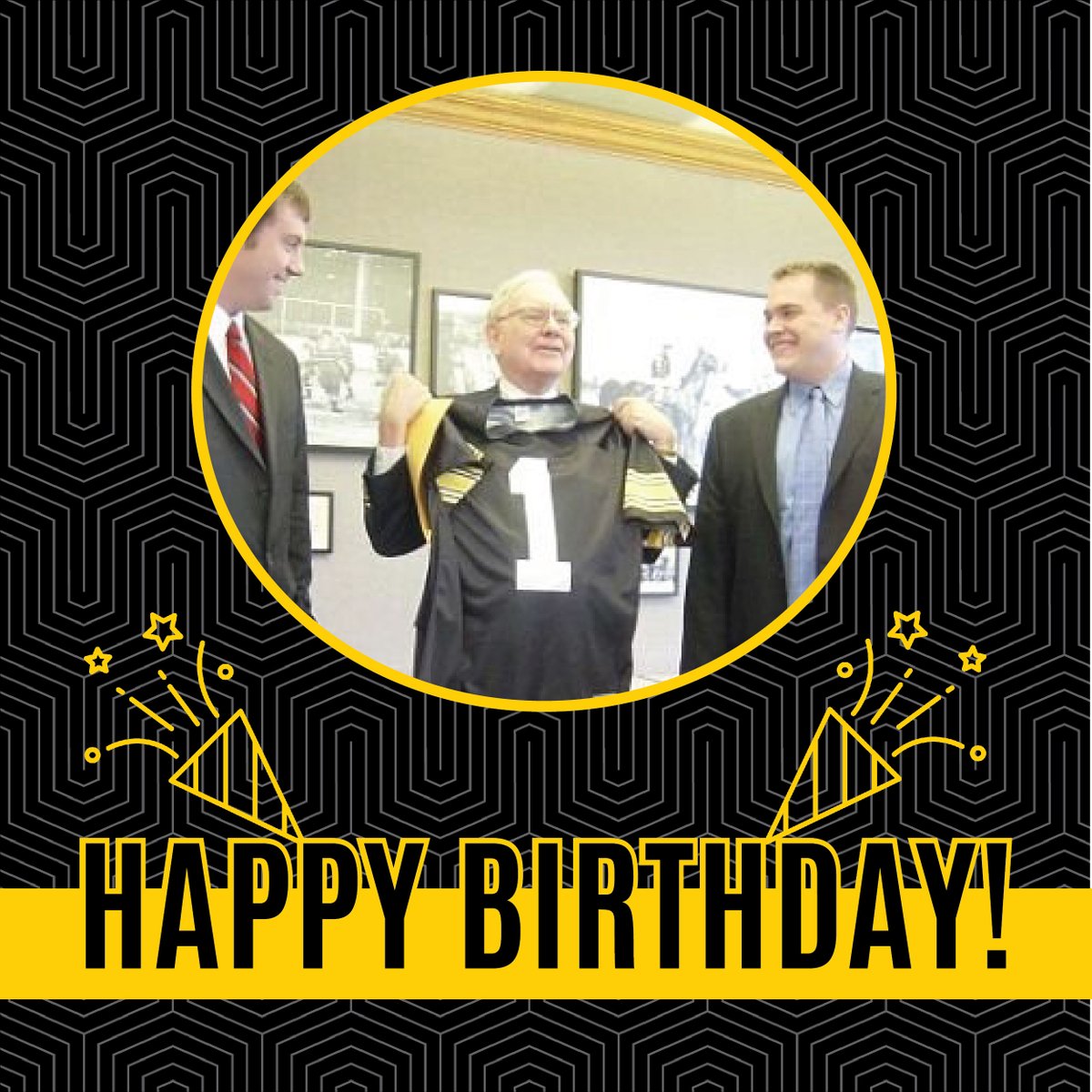 TippieIowa's tweet photo. Wishing Warren Buffett a happy 92nd birthday! 🥳 https://t.co/UgHL22zxu0